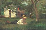 Winslow Homer Nooning oil painting picture wholesale